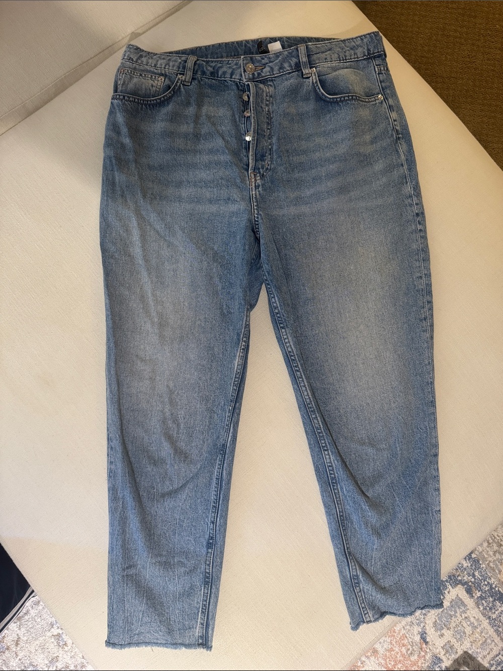 H&M Light Blue Boyfriend Jeans
